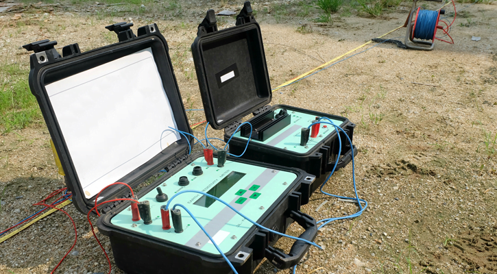 Soil Resistivity Testing and Making Up of Earth Mats